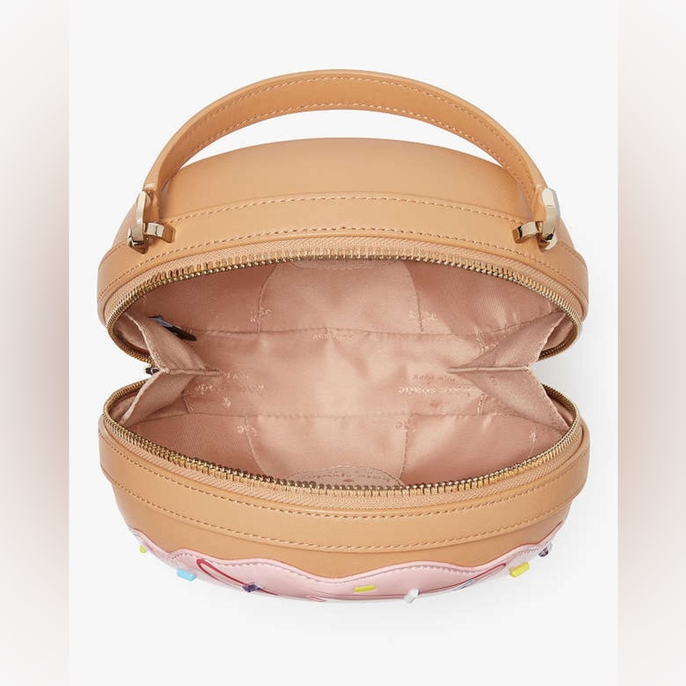 NIP Kate Spade Donut Coffee Break 3D Donut Crossbody - Picture 13 of 13